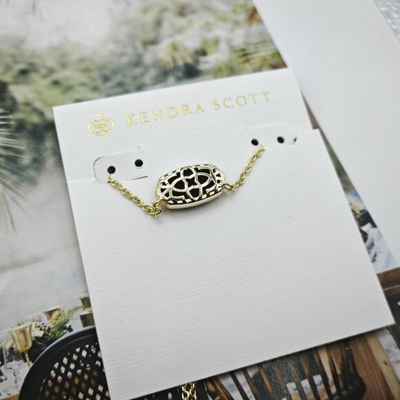 Kendra Scott Gold Necklace - Picture 3 of 4